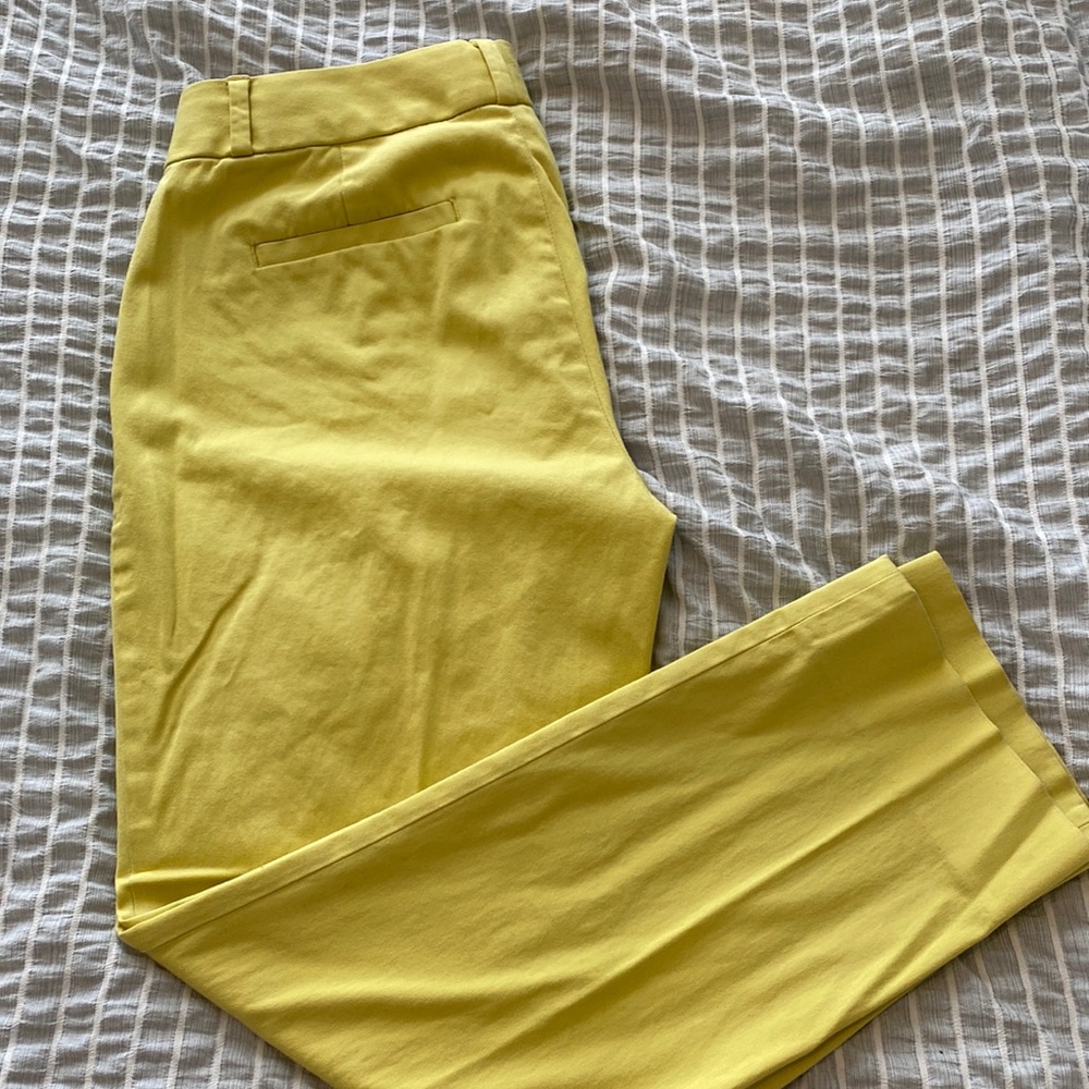Banana Republic Yellow Pants